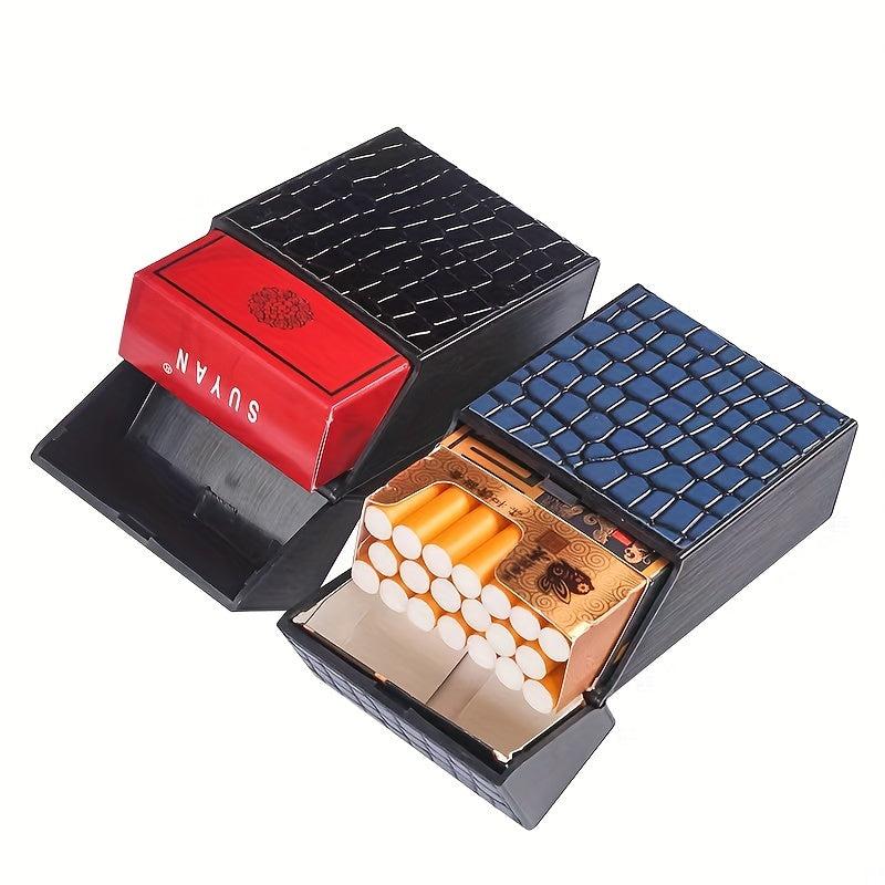 Automatic Flip Storage Box Case Snake Pattern Personalized Container