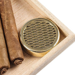 Round Portable Cigar Humidor Cabinet