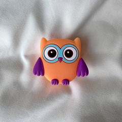 4pcs Owl Silicone Container Mini Storage Box Multifunctional Storage Container