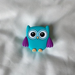 4pcs Owl Silicone Container Mini Storage Box Multifunctional Storage Container