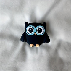 4pcs Owl Silicone Container Mini Storage Box Multifunctional Storage Container
