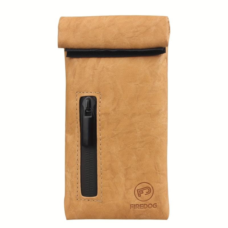 Smell Proof Bag Carbon Lined PU Leather Herb Odor Proof Stash Bag
