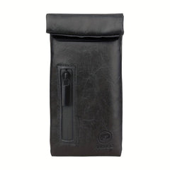 Smell Proof Bag Carbon Lined PU Leather Herb Odor Proof Stash Bag