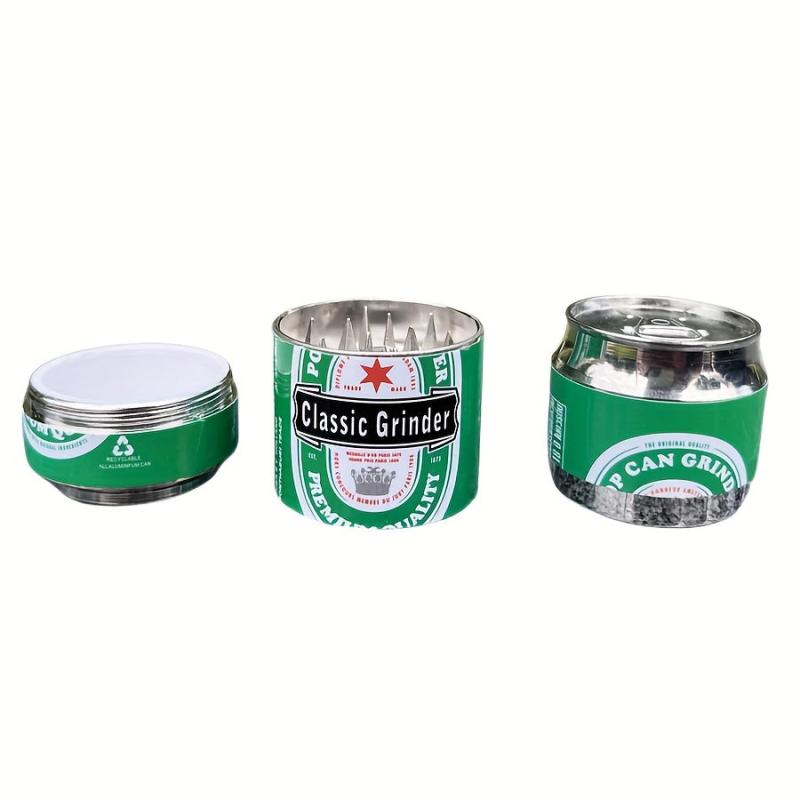Creative Grinder Beer Bottle Metal Herb Grinder