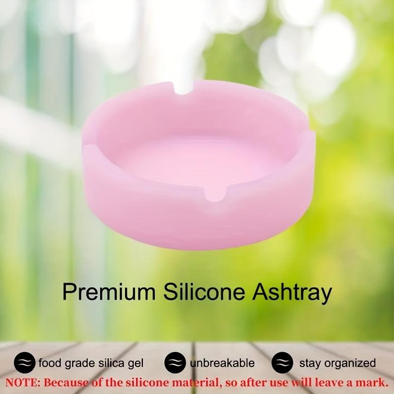 Glow in the Dark Rubber Ashtray High Temp Heat Resistant