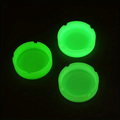 Glow in the Dark Rubber Ashtray High Temp Heat Resistant
