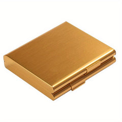 20 Packs Opposed Metal Cigarette Box Holder - Personalized Cigarette Storage