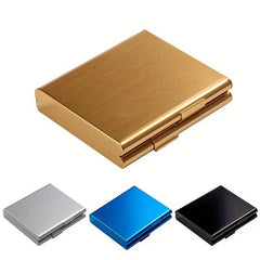 20 Packs Opposed Metal Cigarette Box Holder - Personalized Cigarette Storage