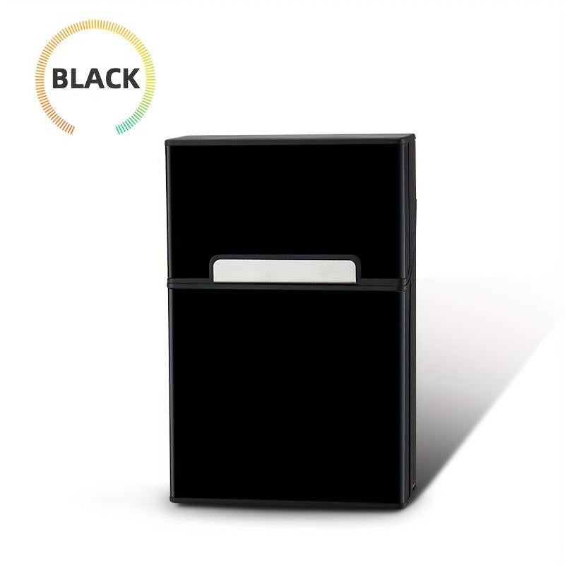 Aluminum Magnetic Cigarette Case 20 Capacity Waterproof Anti-fall