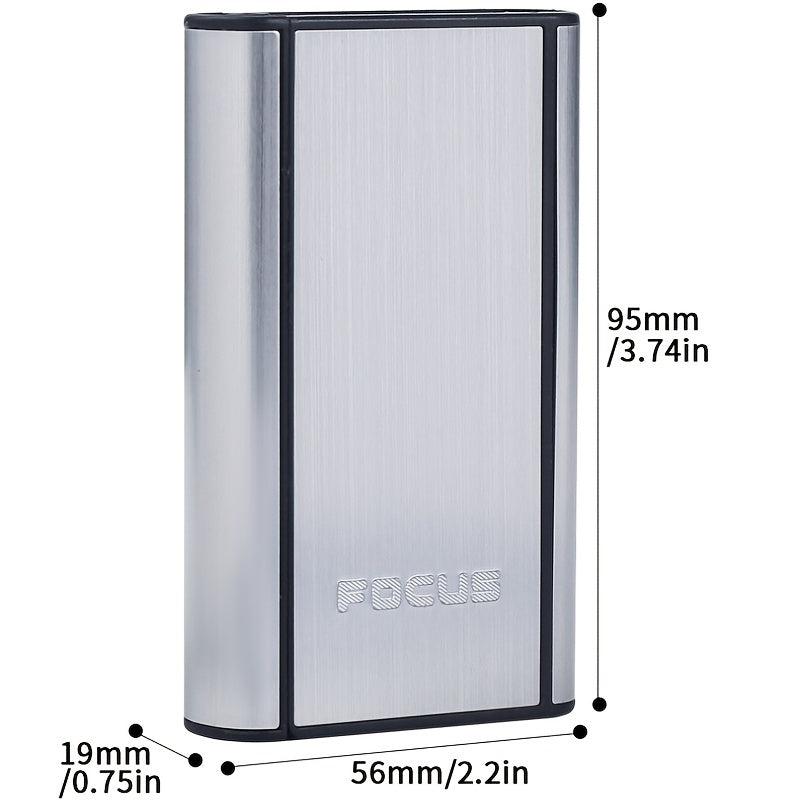 10 Capacity Automatic Slider Aluminum Cigarette Case