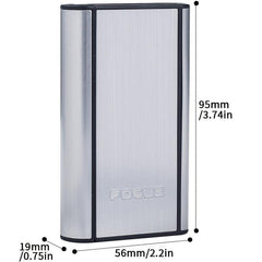 10 Capacity Automatic Slider Aluminum Cigarette Case
