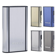 10 Capacity Automatic Slider Aluminum Cigarette Case