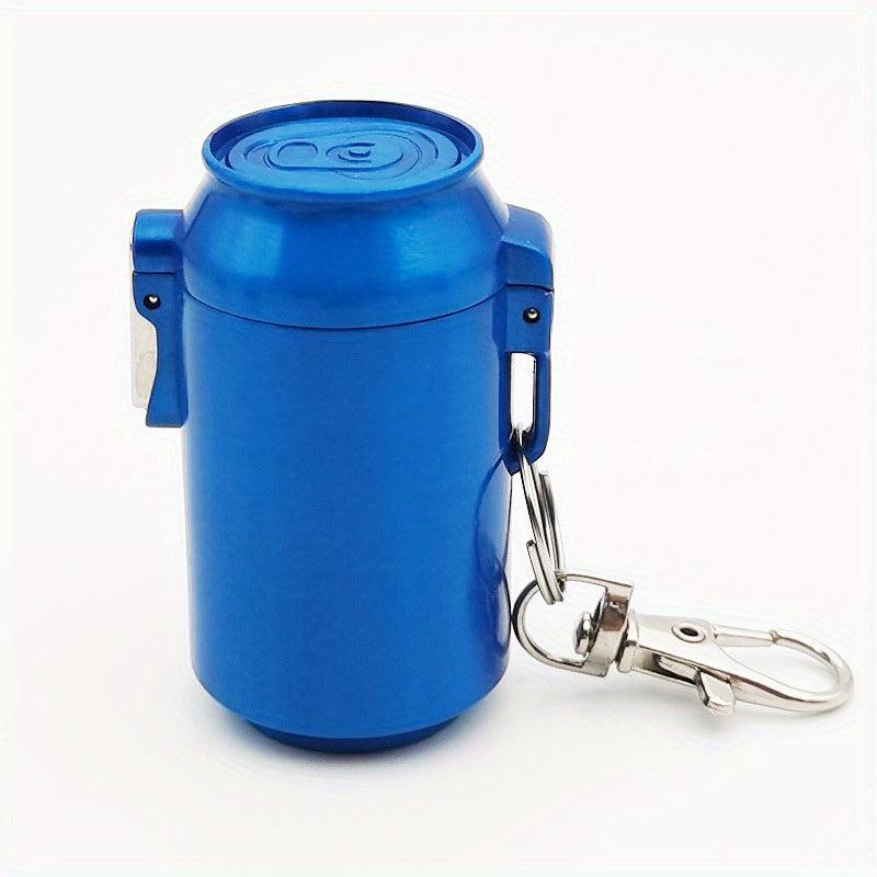 Small Portable Ashtray Sealed Smoke Extinguishing Mini Pocket Ashtray