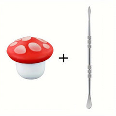 2pcs Portable Mini Container Set With Tube Spoon