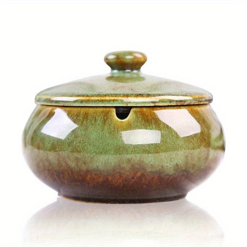 Decorative Ash Tray for Home Office Indoor Outdoor Use