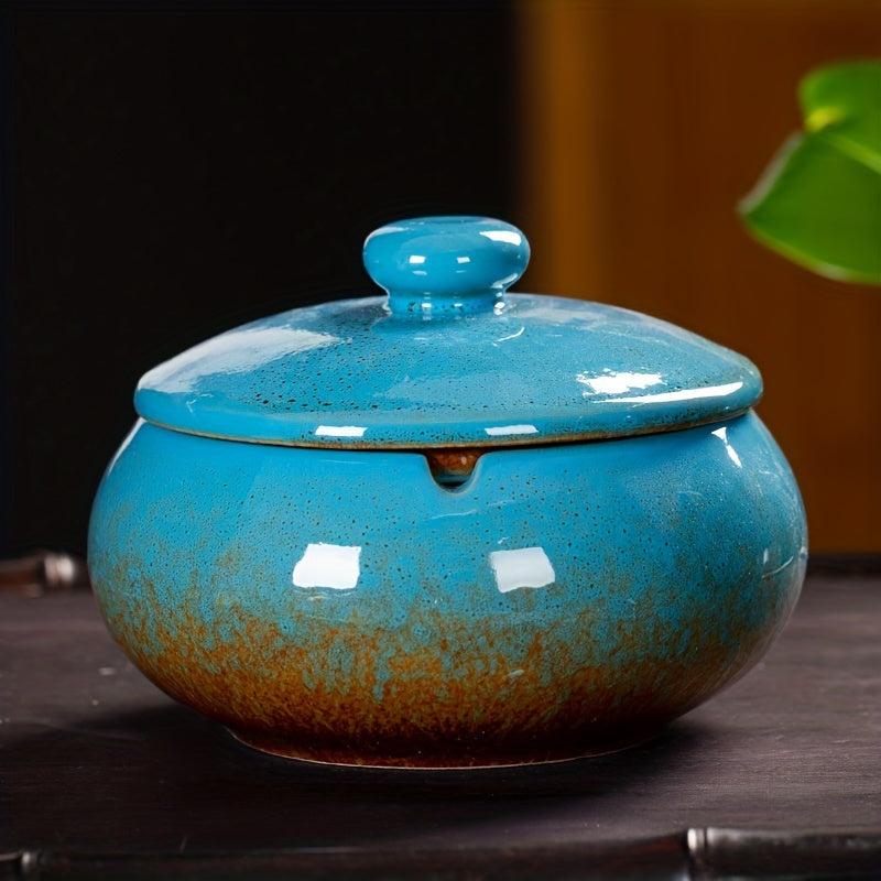 Decorative Ash Tray for Home Office Indoor Outdoor Use