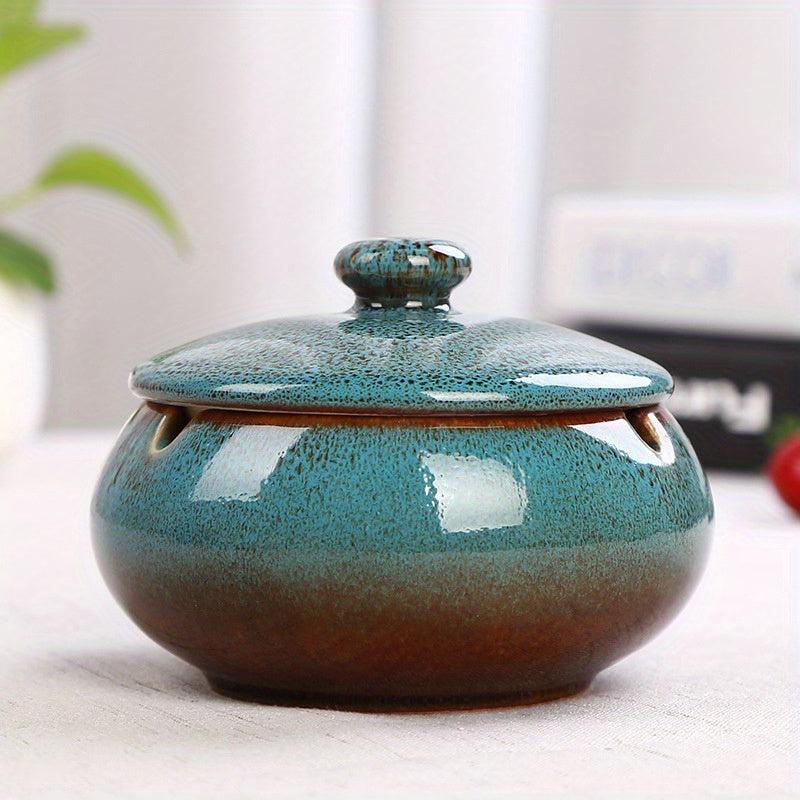 Decorative Ash Tray for Home Office Indoor Outdoor Use