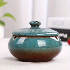 Decorative Ash Tray for Home Office Indoor Outdoor Use