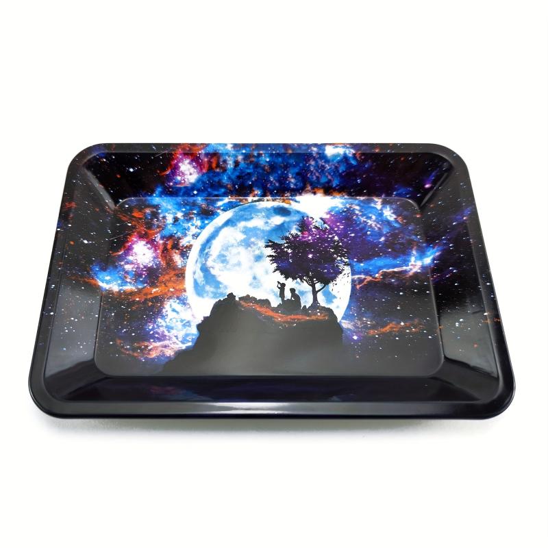 Creative Pattern Rolling Tray Wake Up Tray Fruit Plate Dessert Tray