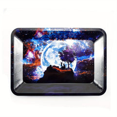 Creative Pattern Rolling Tray Wake Up Tray Fruit Plate Dessert Tray