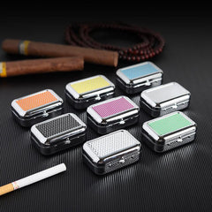 Stainless Steel Pocket Ashtray Car Mini Portable Small Ashtray