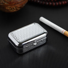 Stainless Steel Pocket Ashtray Car Mini Portable Small Ashtray