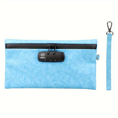 PU Leather Smell Proof Bag Storage Bag Carbon Lined Odor Proof Stash Bag