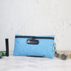 PU Leather Smell Proof Bag Storage Bag Carbon Lined Odor Proof Stash Bag