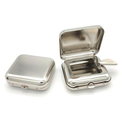 Pocket Metal Ashtray With Lids Decorative Ashtrays for Home Hotel Bar