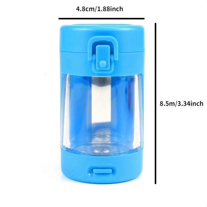 Glass Storage Jar With LED Light