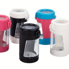 Glass Storage Jar With LED Light