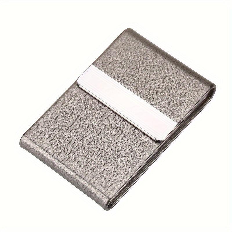 Multifunction Leather Metal Storage Case Portable Storage Container