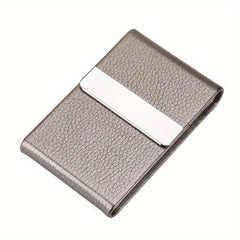 Multifunction Leather Metal Storage Case Portable Storage Container