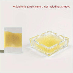 Disposable Smoke Extinguishing Deodorant Sand for Ashtray, 80pcs