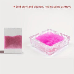 Disposable Smoke Extinguishing Deodorant Sand for Ashtray, 80pcs