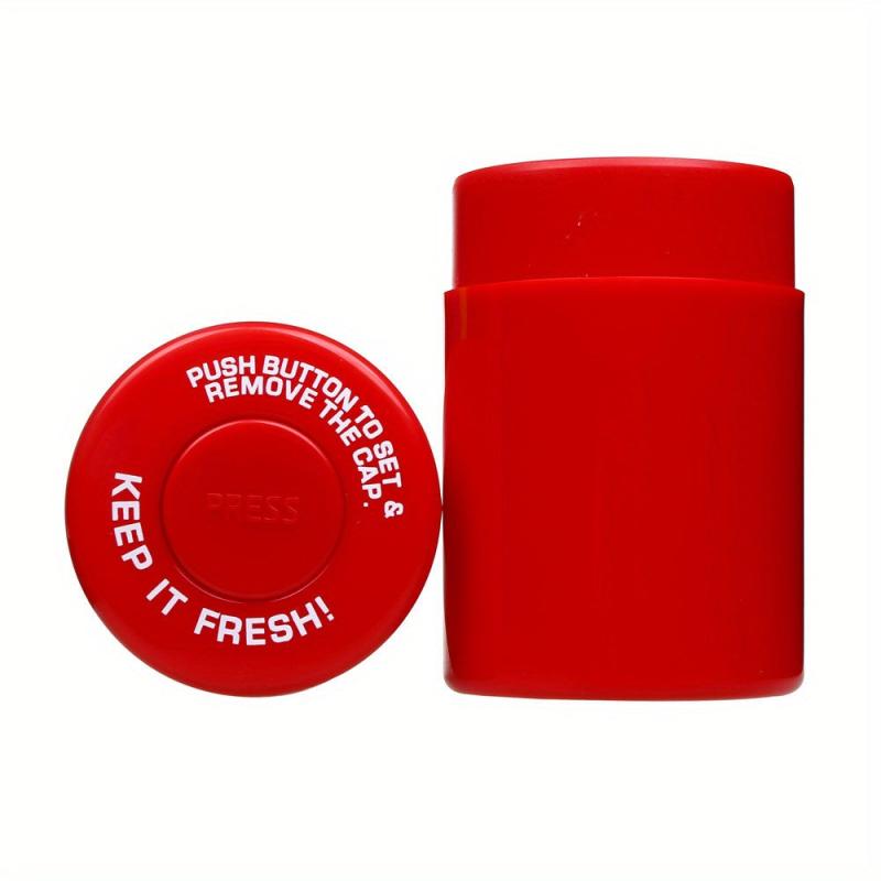 Smell Proof Vacuum Seal Herb Storage Jar Airtight Stash Box