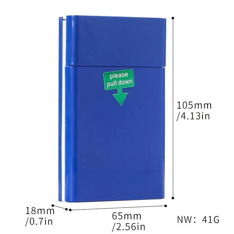 Extended Slim Cigarette Box 20pcs Moisture-proof Anti-pressure Storage