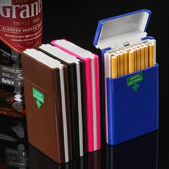 Extended Slim Cigarette Box 20pcs Moisture-proof Anti-pressure Storage