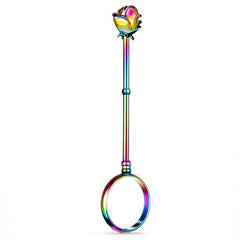 Rose Cigarette Ring Metal Pipe Holder