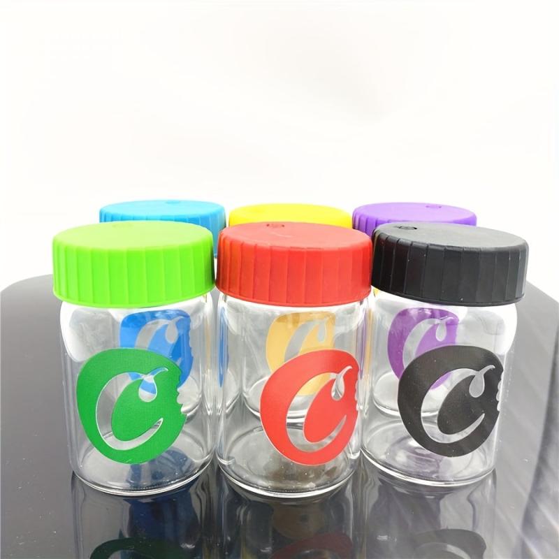 Glass Sealed Storage Jar With Light Moisturizing Jar