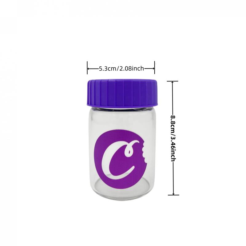 Glass Sealed Storage Jar With Light Moisturizing Jar
