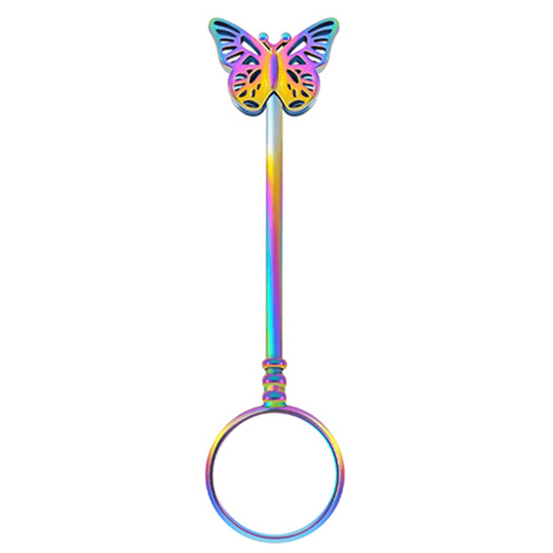 Stylish Hollow Butterfly Smoking Ring