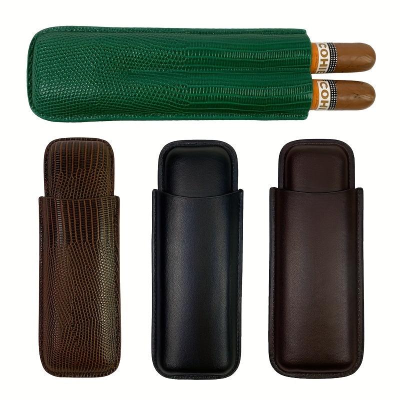 Leather Cigar Cases Moisturizing Travel Style Cigar Boxes