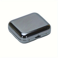 Metal Square Ashtray Automatic Flap Household Decorative Ashtray