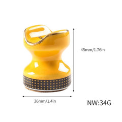 2pcs Ceramic Portable Cigar Holder Mini Travel Cigarette Rack