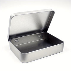 Metal Cigarette Storage Case Box Container Long