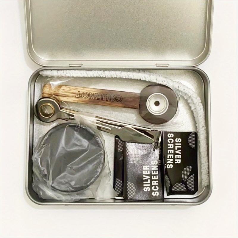 Metal Cigarette Storage Case Box Container Long