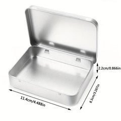 Metal Cigarette Storage Case Box Container Long