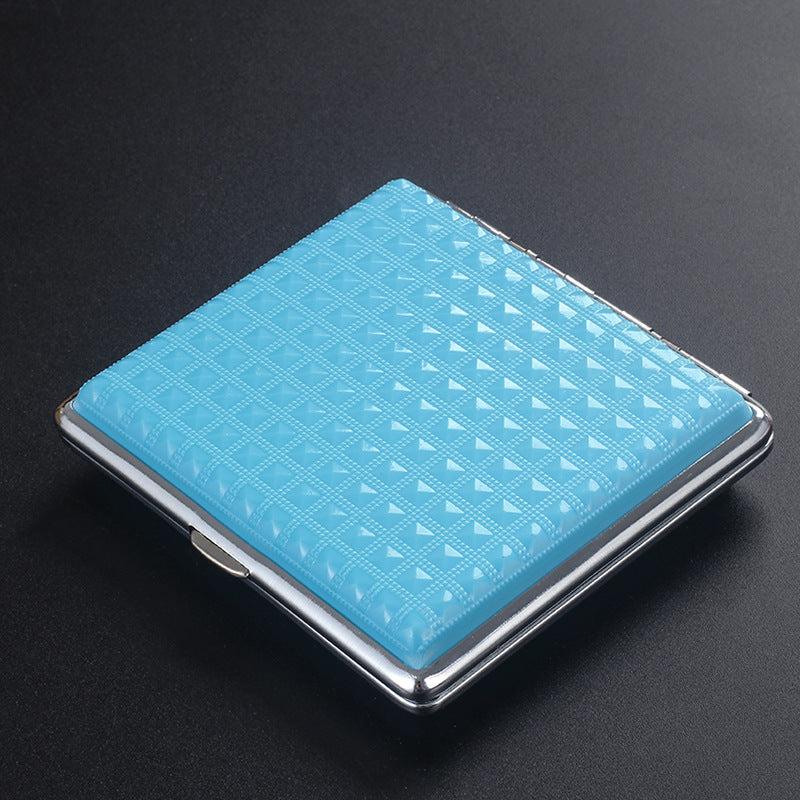Square Plastic Cigarette Case 20 Piece Portable Pressure Proof Moisture Proof