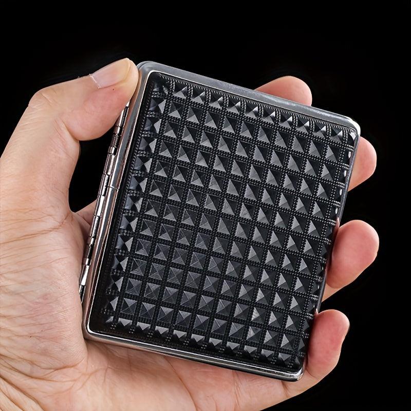 Square Plastic Cigarette Case 20 Piece Portable Pressure Proof Moisture Proof